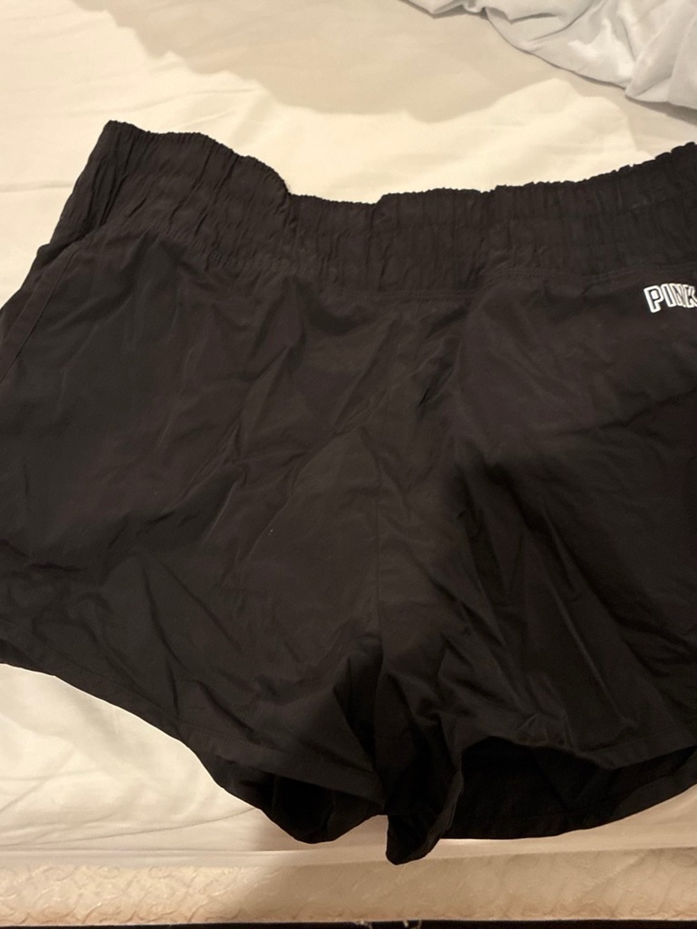 PINK Victoria's Secret Black Athletic Lounge Shorts